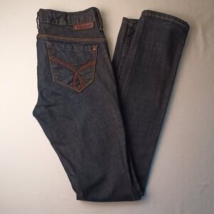 Calvin Klein Jeans Size 4/27 Body Skinny Mid Rise Dark Wash Classic Stretch